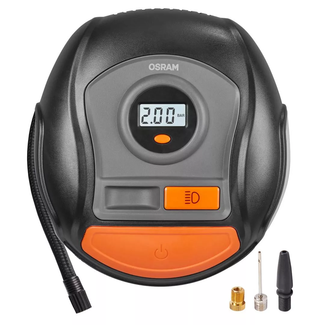 Compresor digital 12V cu manometru Osram